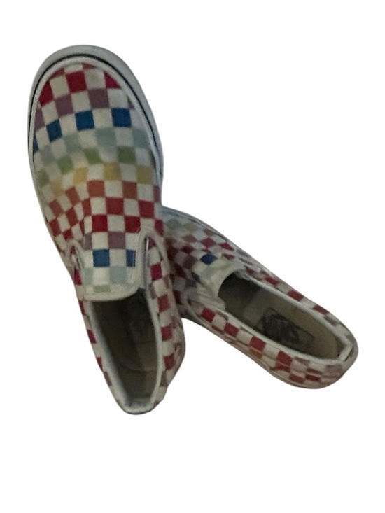 Vans Shoes - Vans Kids Multicolor Checkerboard Slip-On Sneakers